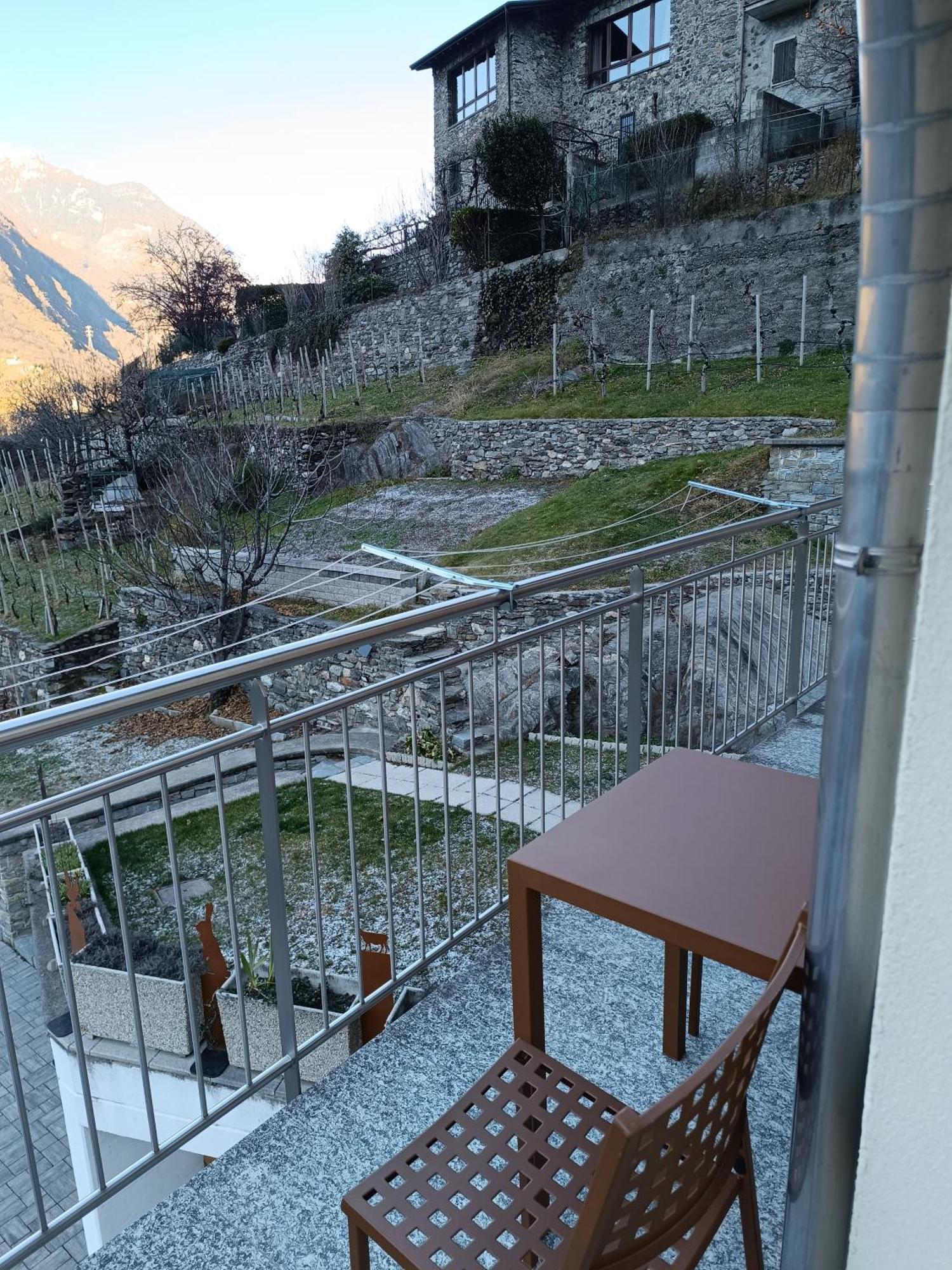 Pisolo Selvaggio Appartement Tirano Buitenkant foto