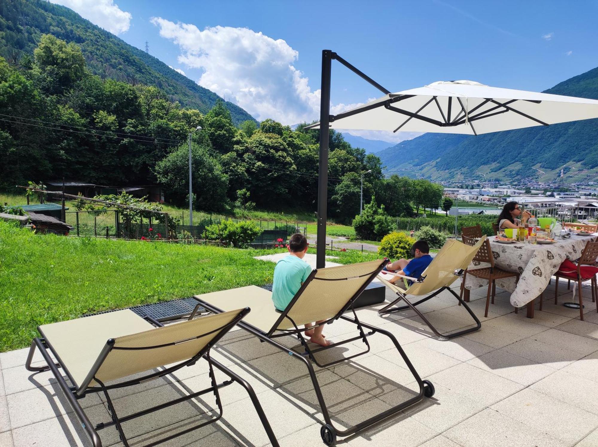 Pisolo Selvaggio Appartement Tirano Buitenkant foto