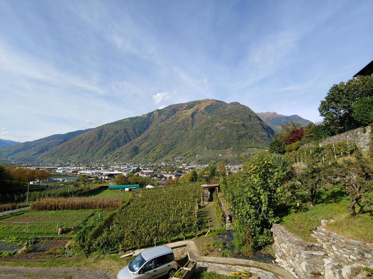 Pisolo Selvaggio Appartement Tirano Buitenkant foto