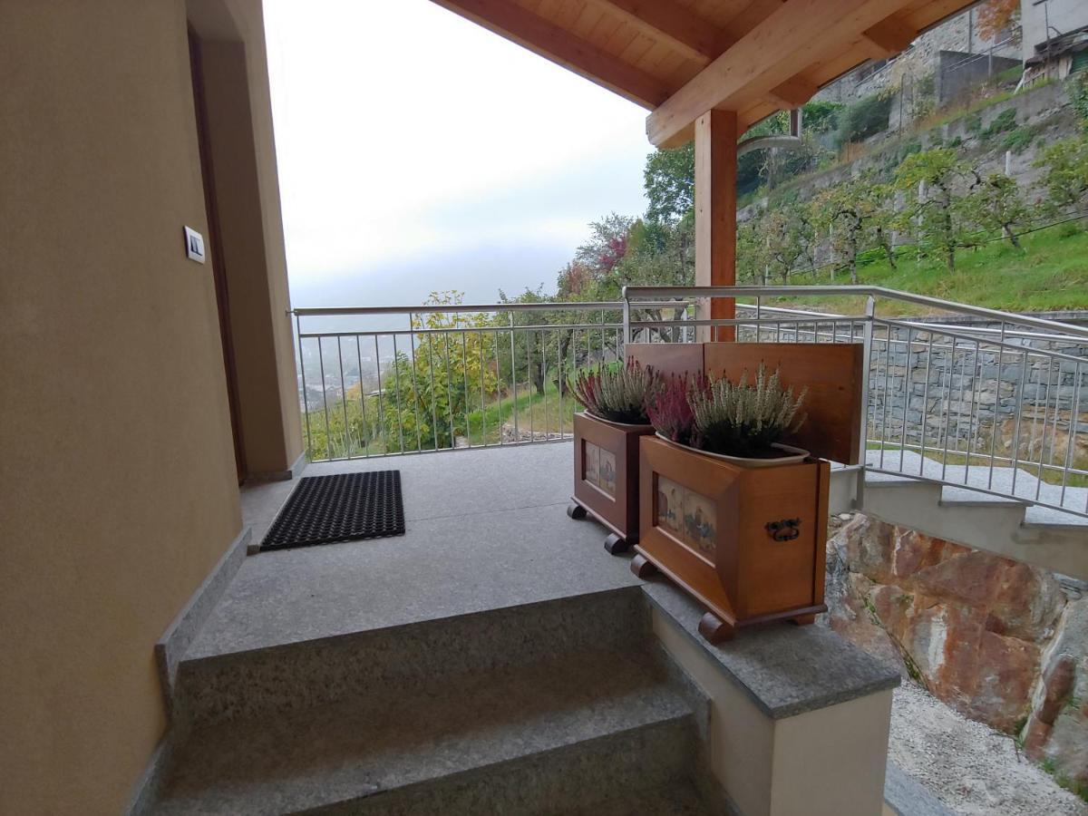 Pisolo Selvaggio Appartement Tirano Buitenkant foto